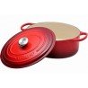 Cocotte Ovale 27 cm Le Creuset Rosso Ciliegia